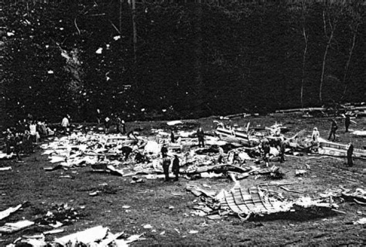 Wreckage From JAT Flight 367 Plane Crash