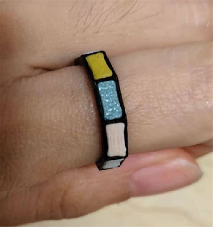 Yellow Blue Rings